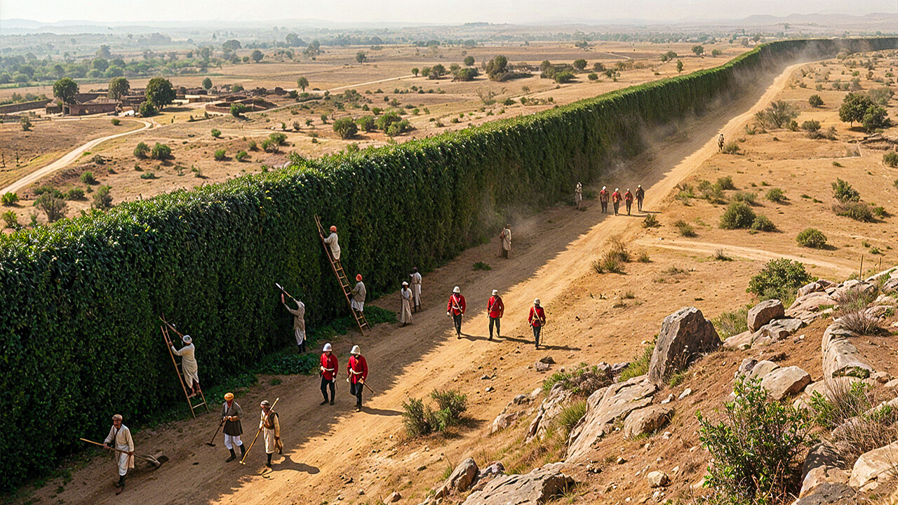 Unveiling India's hidden great hedge: A forgotten landmark