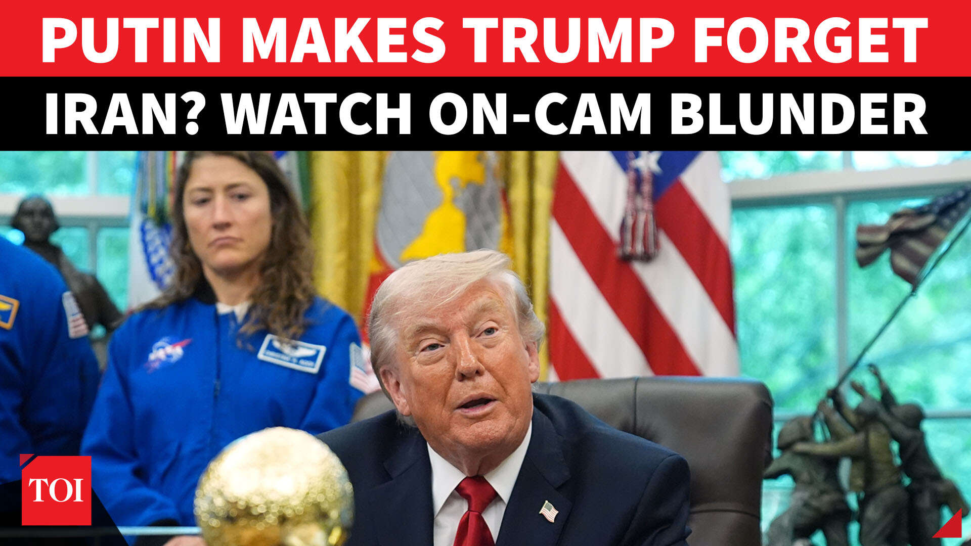 Putin’s Iran message rattles Trump? POTUS struggles on cam when quizzed ...
