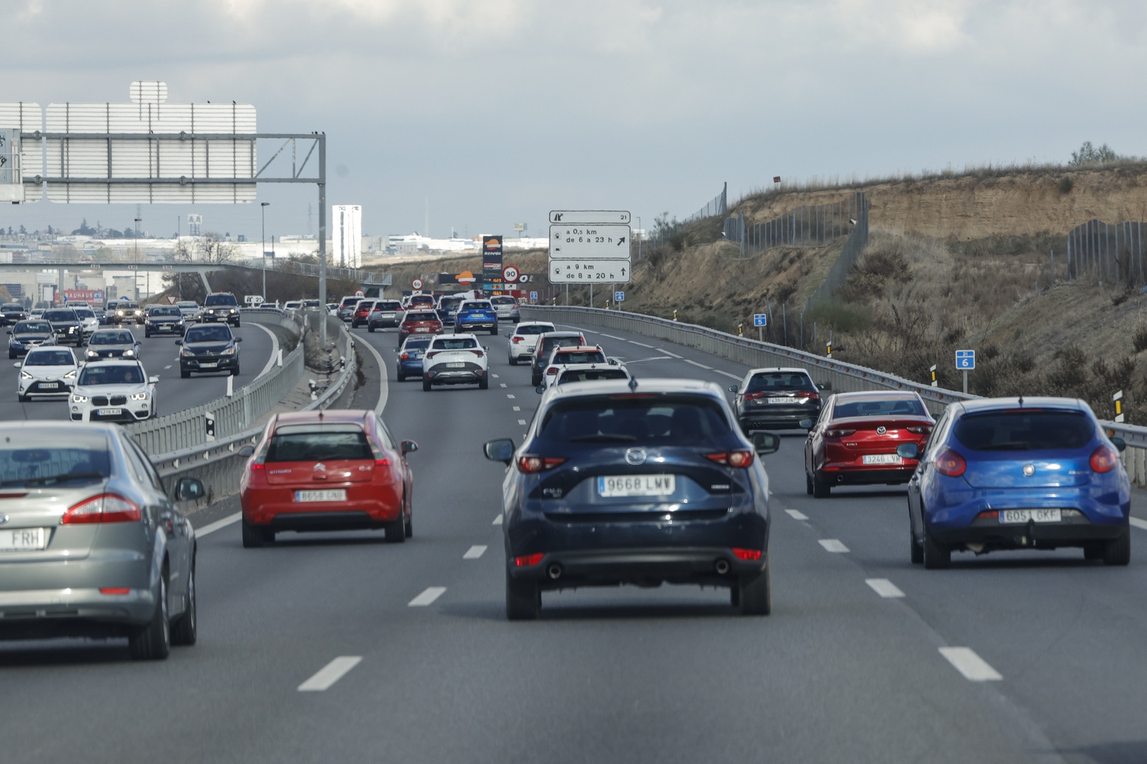 Tráfico activa el dispositivo del puente del 1 de mayo con 6 millones ...