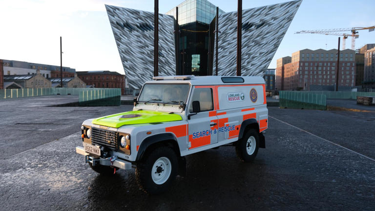 Coleraine man Sean McCarry caught unawares by vehicle tribute to rescue ...