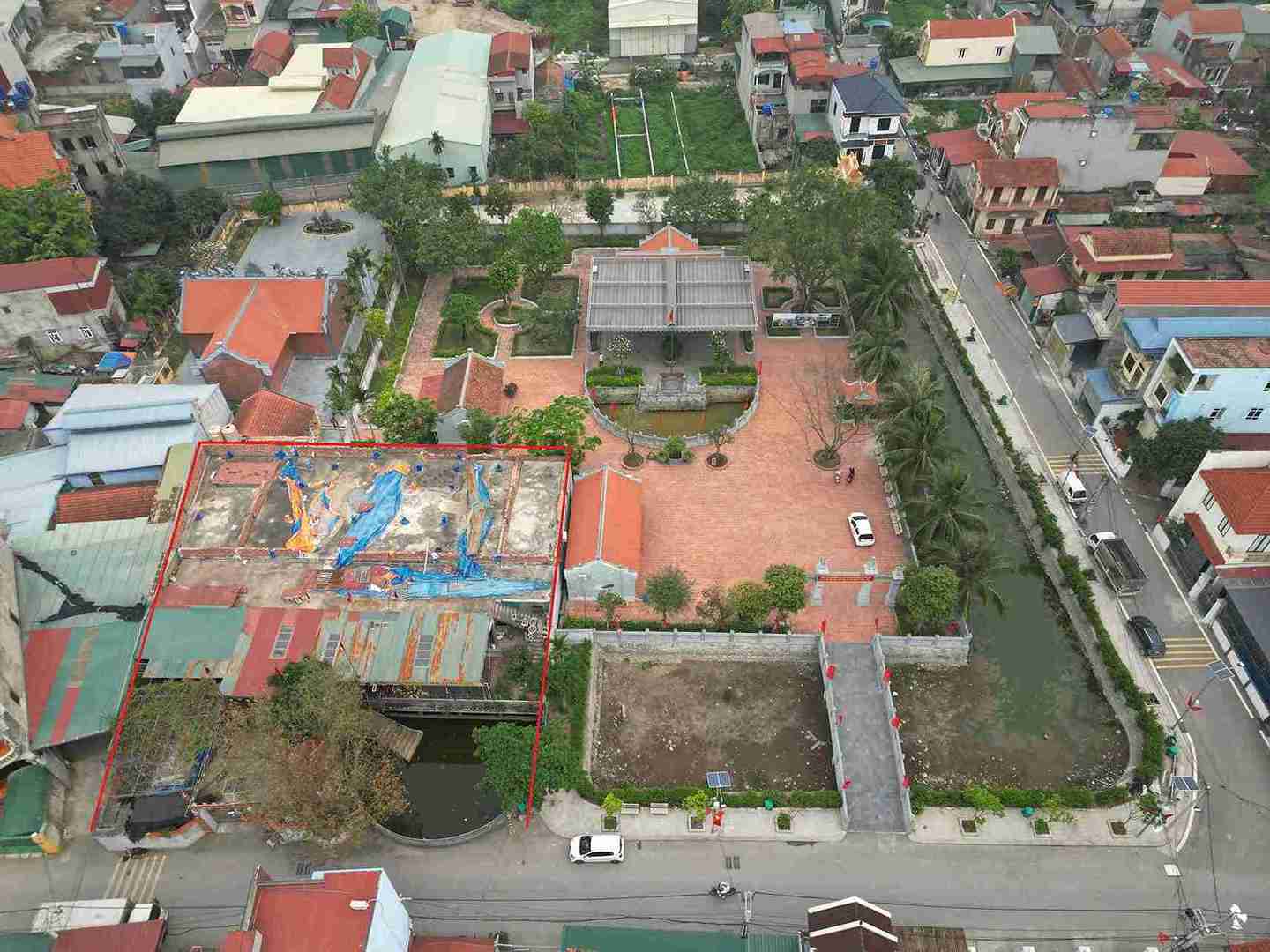 Đồng thuận di dời đình, chùa phục vụ mở rộng Nhà tưởng niệm bà Hoàng Thị Loan