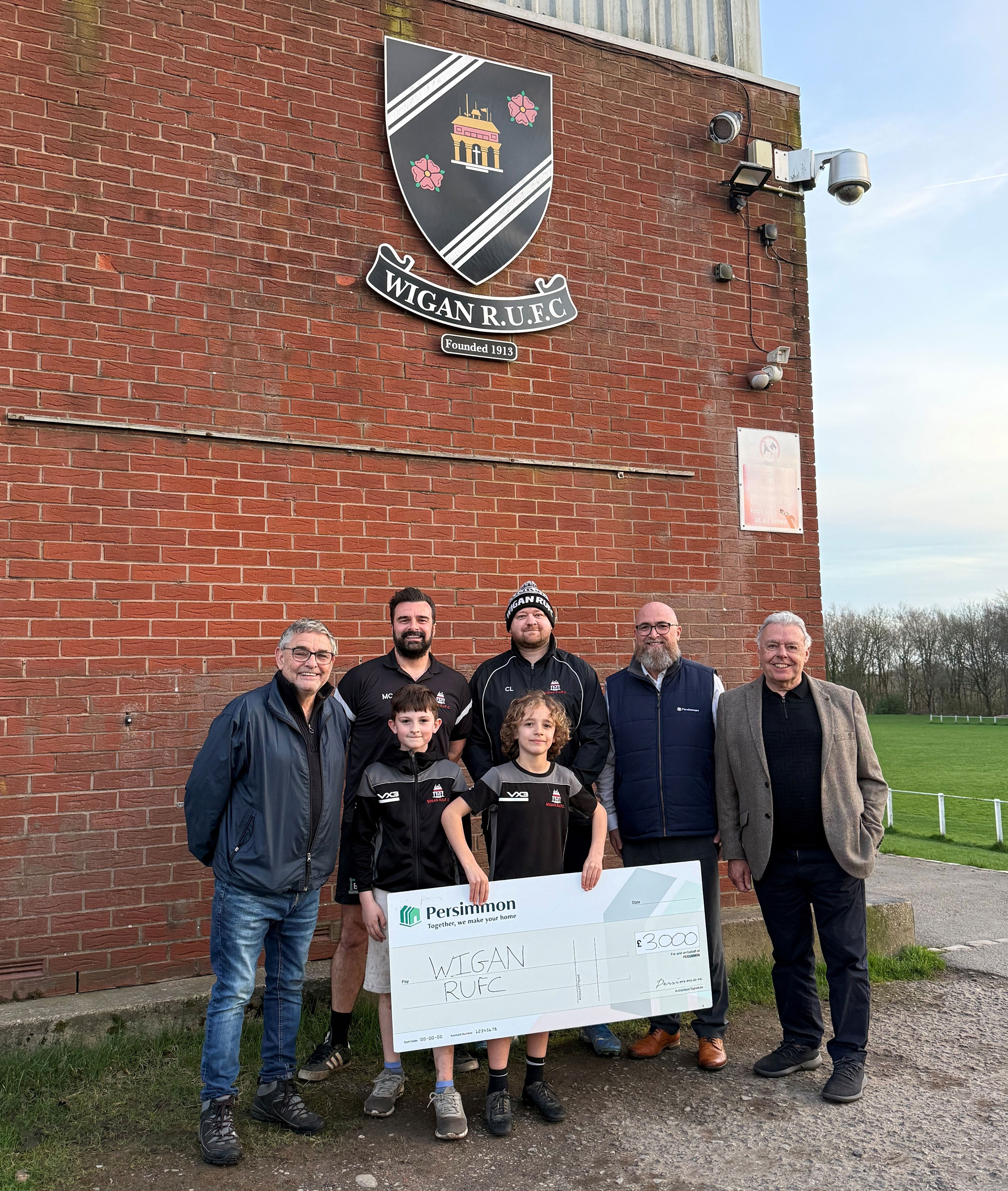 A Wigan rugby club at the heart of the community is boosted by a £3,000 ...