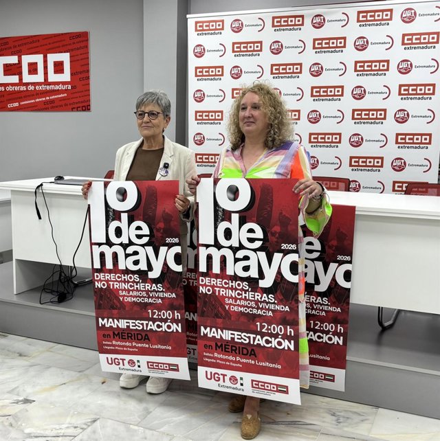 UGT y CCOO llaman a una participación masiva este Primero de Mayo como ...