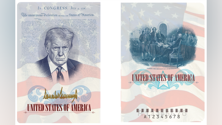 Nhà Trắng và thống đốc California 'khẩu chiến' vụ hộ chiếu in hình ông Trump