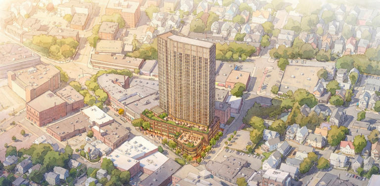 Developer of Davis Square tower releases new designs with slightly ...