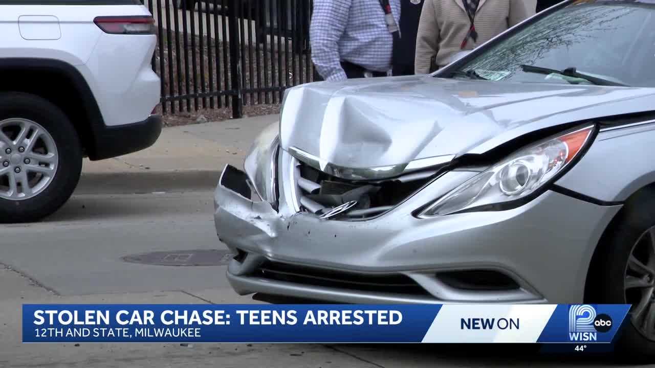 11-year-old and 2 teens arrested after gunfire, police chase ends in crash