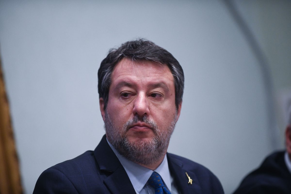 Matteo Salvini (Imagoeconomica).