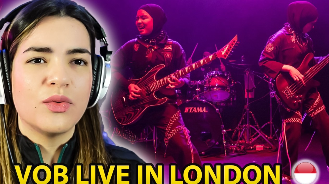La reacción de esta vocalista al concierto de VOB en Londres está dando ...