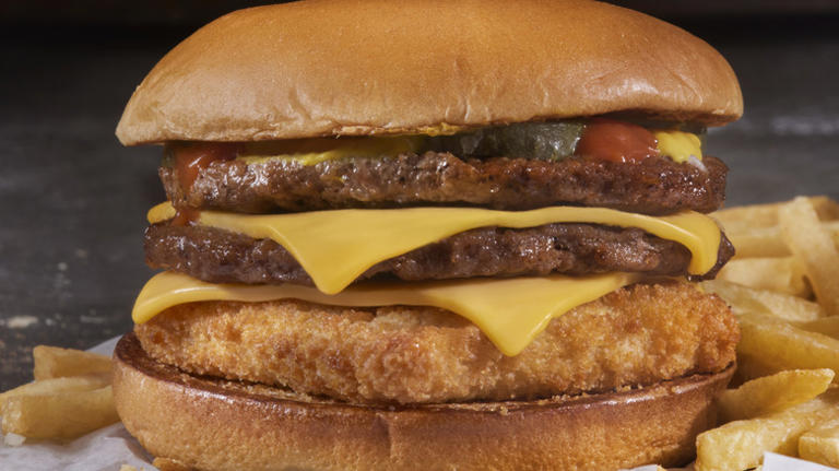 The monstrous secret menu burger you can assemble at Burger King