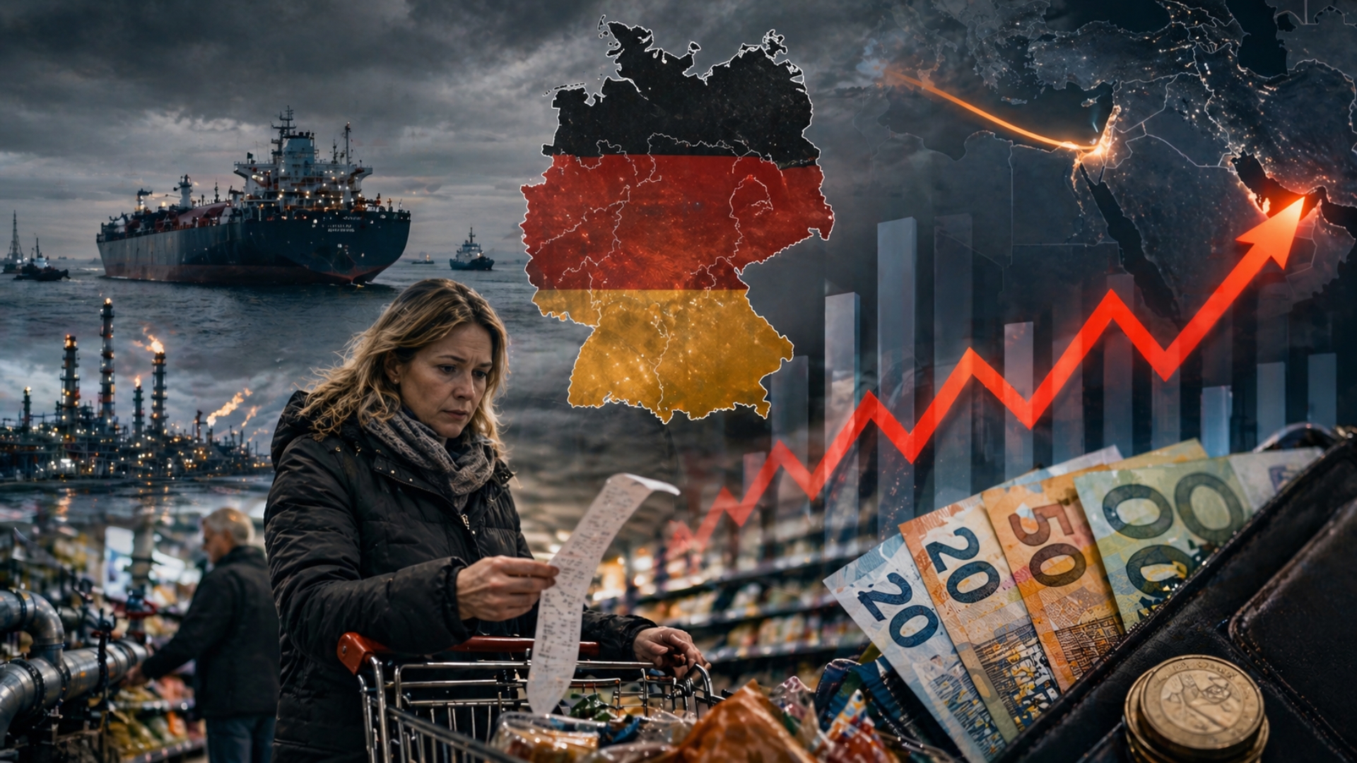 German inflation rises again as energy shock from Iran war spreads