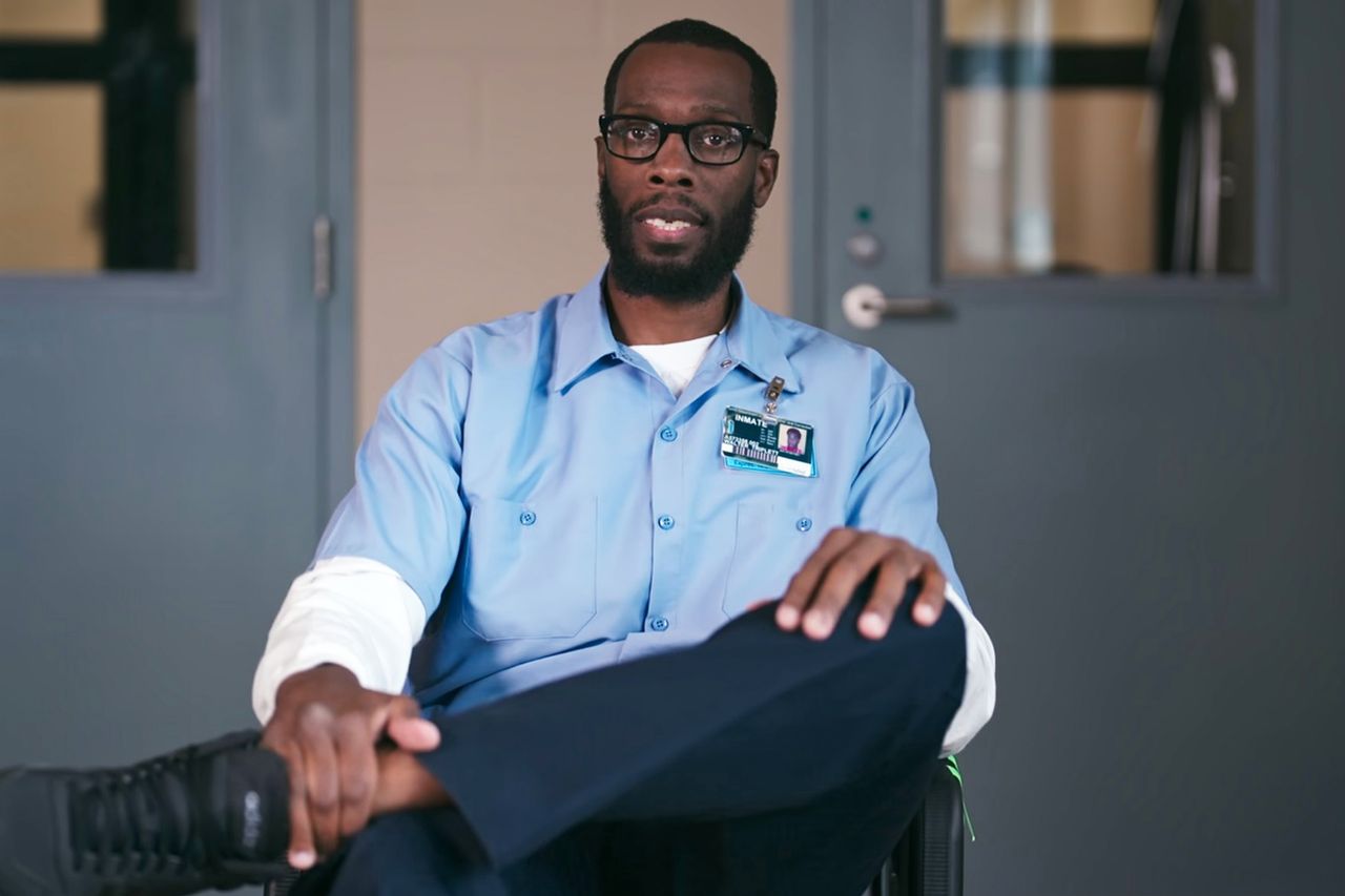 Walter Triplett Jr. gives an interview for Netflix's series 'I Am a Killer' Credit: Netflix©