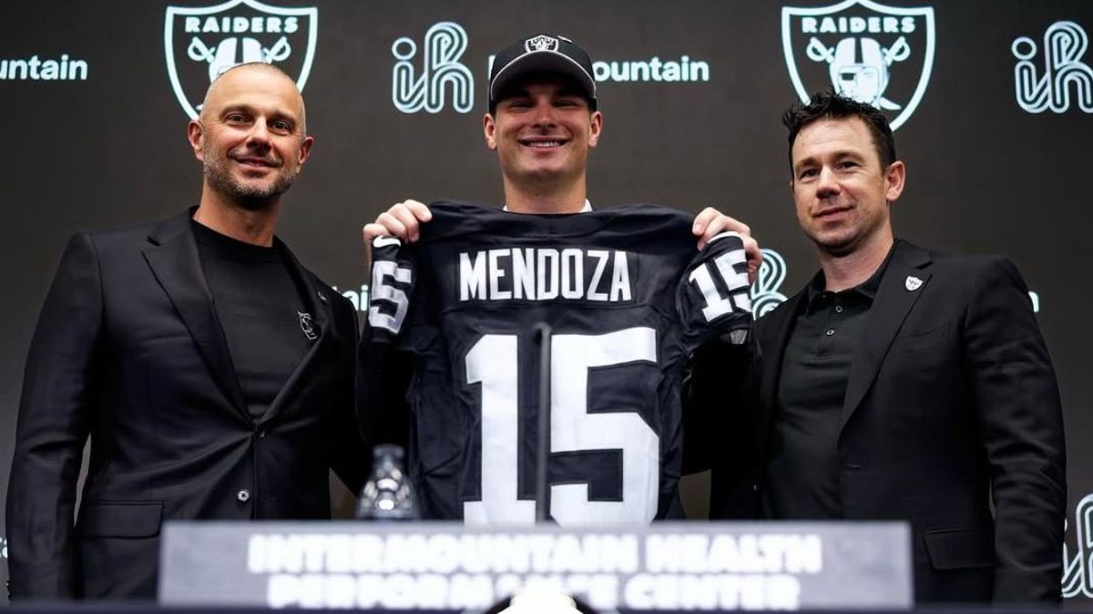 Fernando Mendoza to wear jersey number 15 for Raiders after getting permission from NFL legend