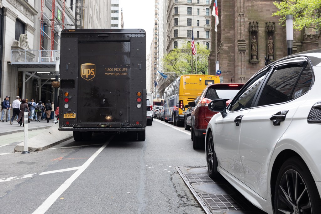 UPS tops list of bus-lane blockers caught on camera last year