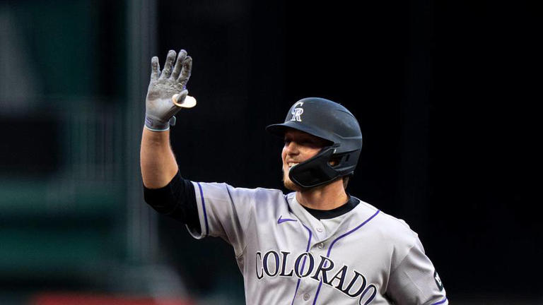 Rockies’ Hunter Goodman is quietly becoming the most dangerous catcher ...