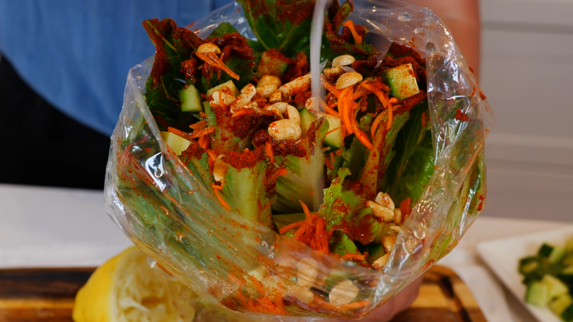 Homemade chili seasoning for fresh snacks