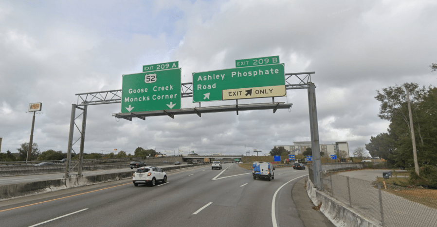 Survey ranks 2 Charleston-area exits among most stressful in South Carolina