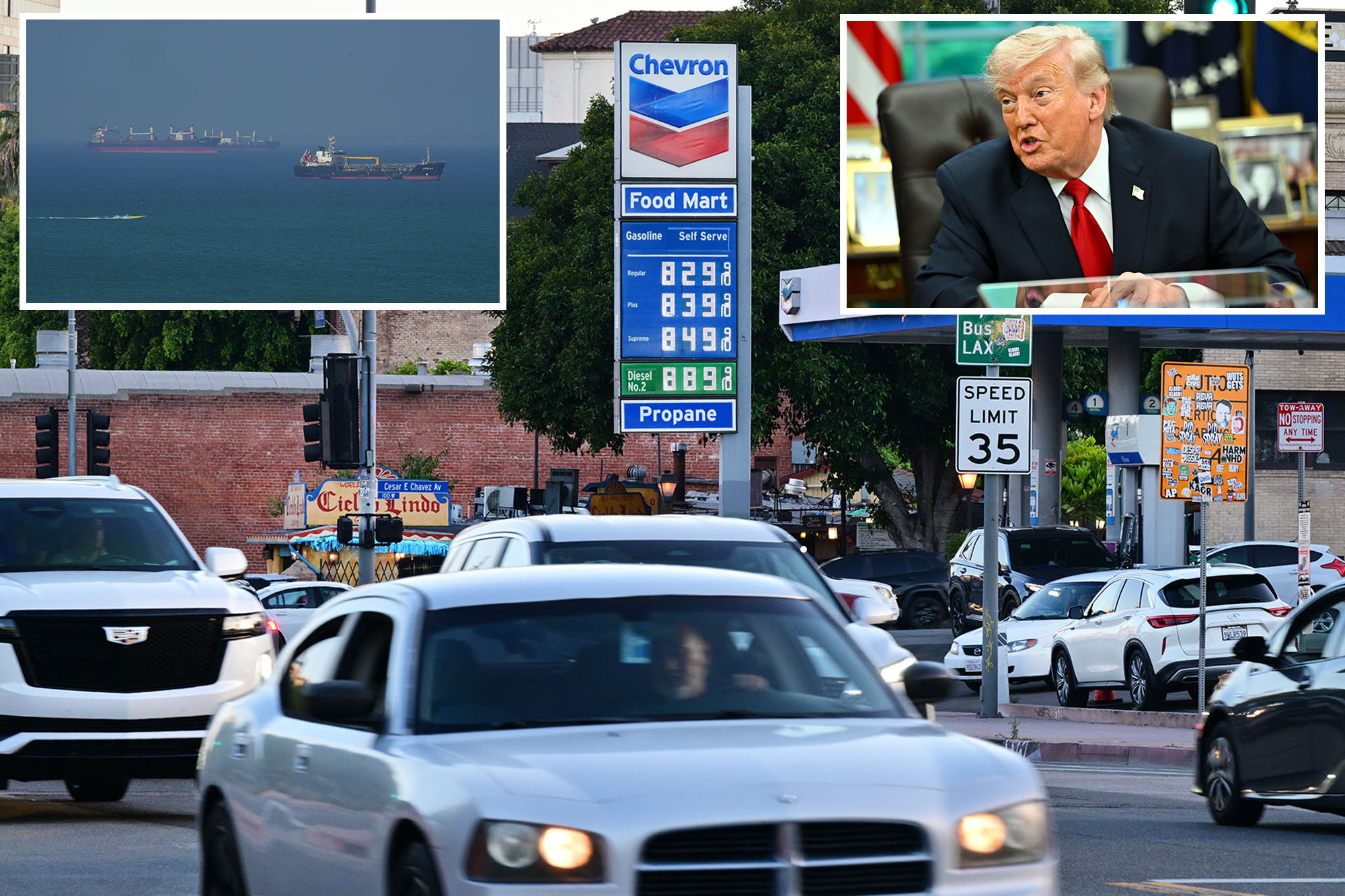 Oil prices briefly hit wartime high as Trump weighs new strikes on Iran