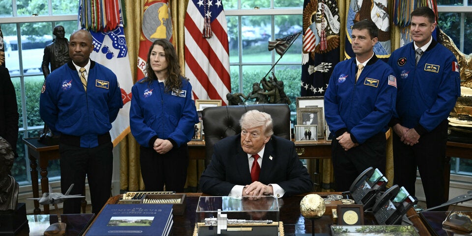Trump spricht über Karriere als Astronaut