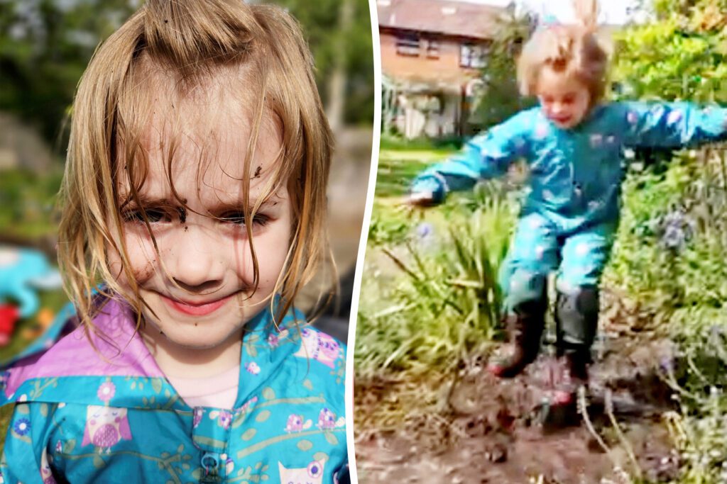 Five-year-old Peppa Pig fan crowned World Puddle Jumping Champion