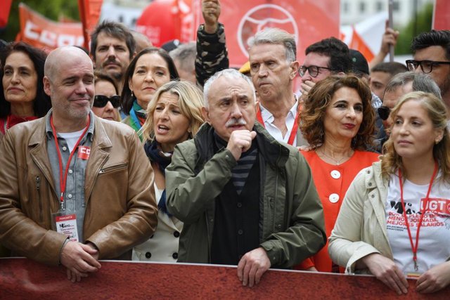 CCOO y UGT convocan más de 100 manifestaciones este 1 de mayo para ...