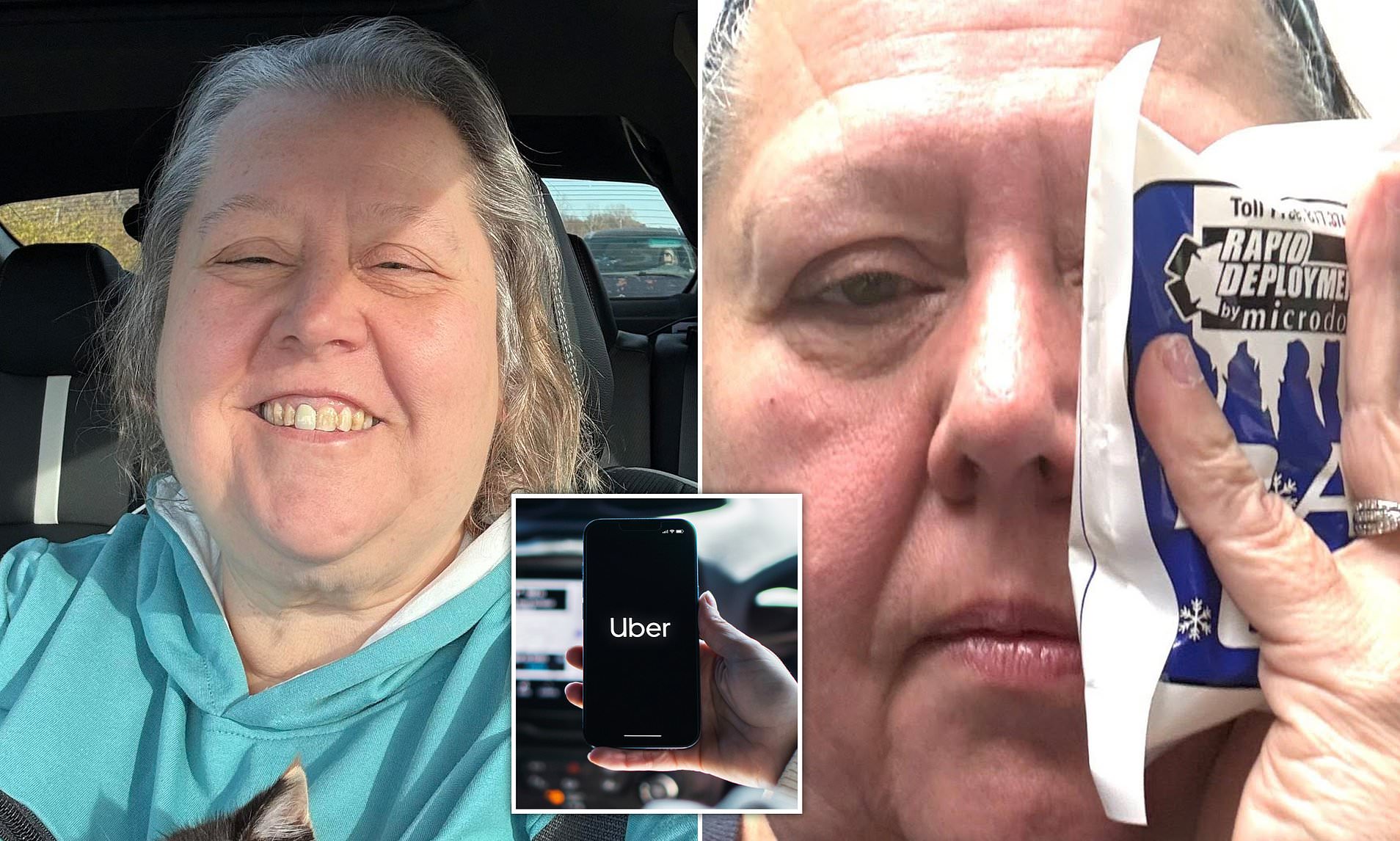Uber passenger from hell left terrified woman driver facing $6,100 ...