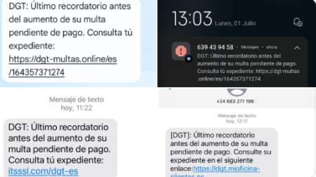 Alerta de la Guardia Civil sobre la nueva estafa del peaje