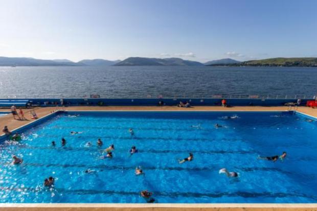 Reopening date revealed for beloved outdoor pool with views of the Clyde