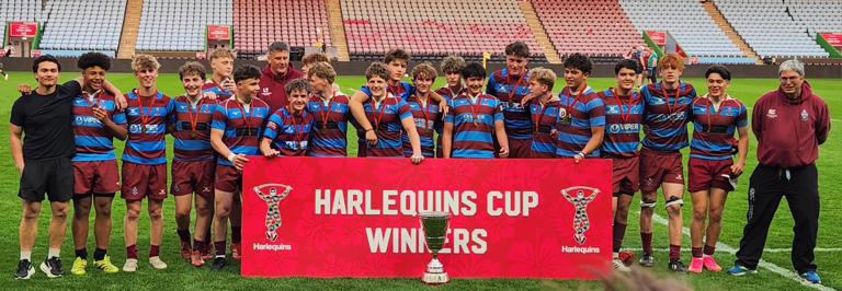 Hove RFC U15s crown historic season with triple trophy triumph