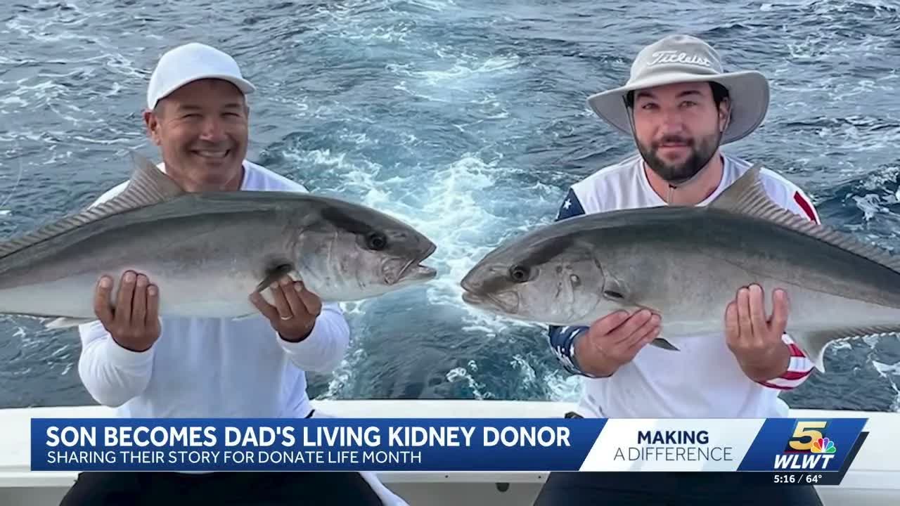 Son becomes Mason father's living kidney donor: 'It was really special'
