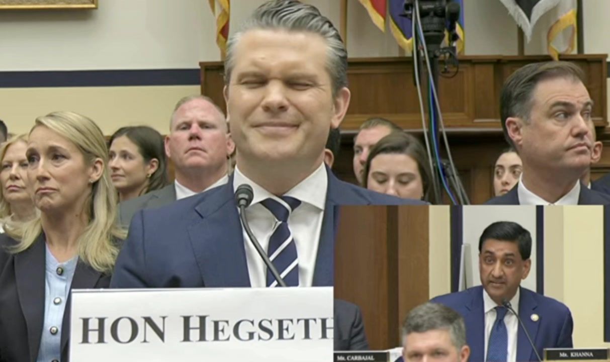 Furious Hegseth shakes head in disgust after Vance comment at heated ...