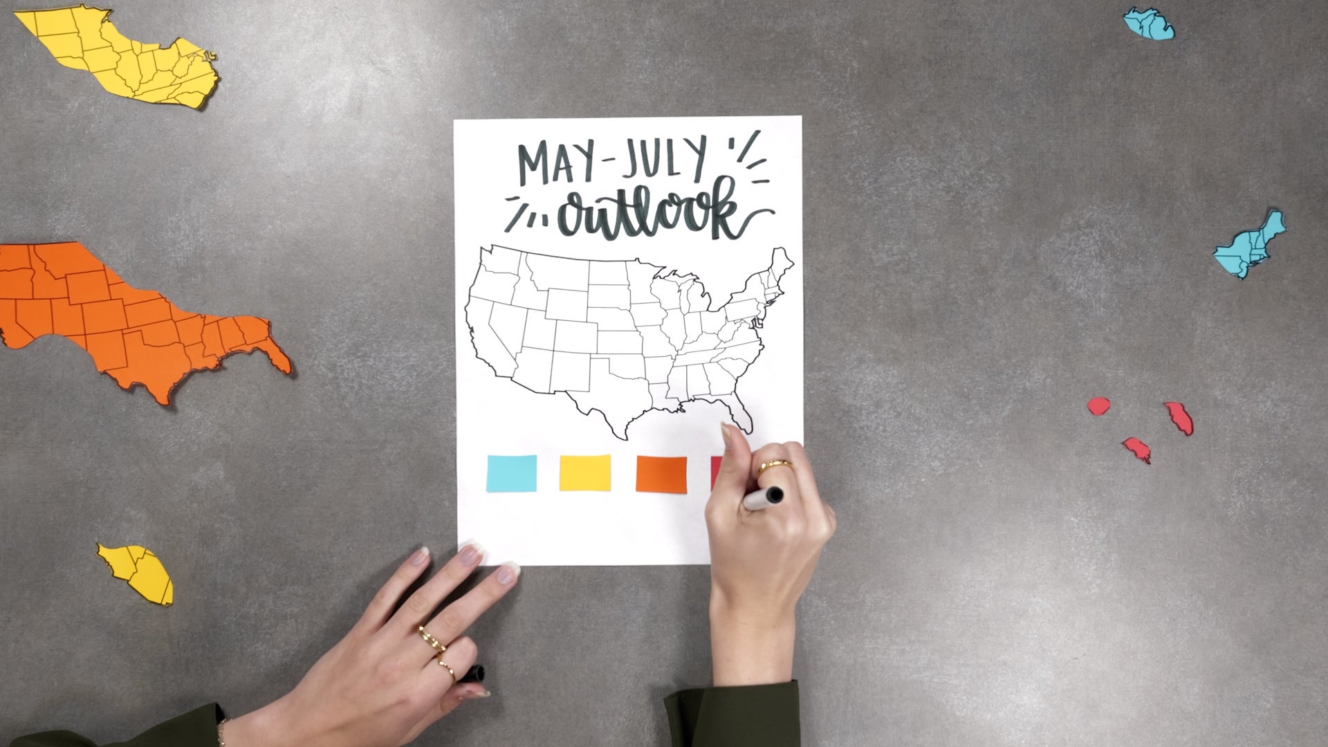 May to July outlook: Here’s how it will feel where you live