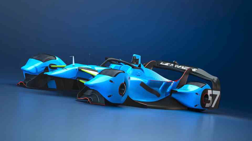 Someone designed the perfect F1 car with no rules