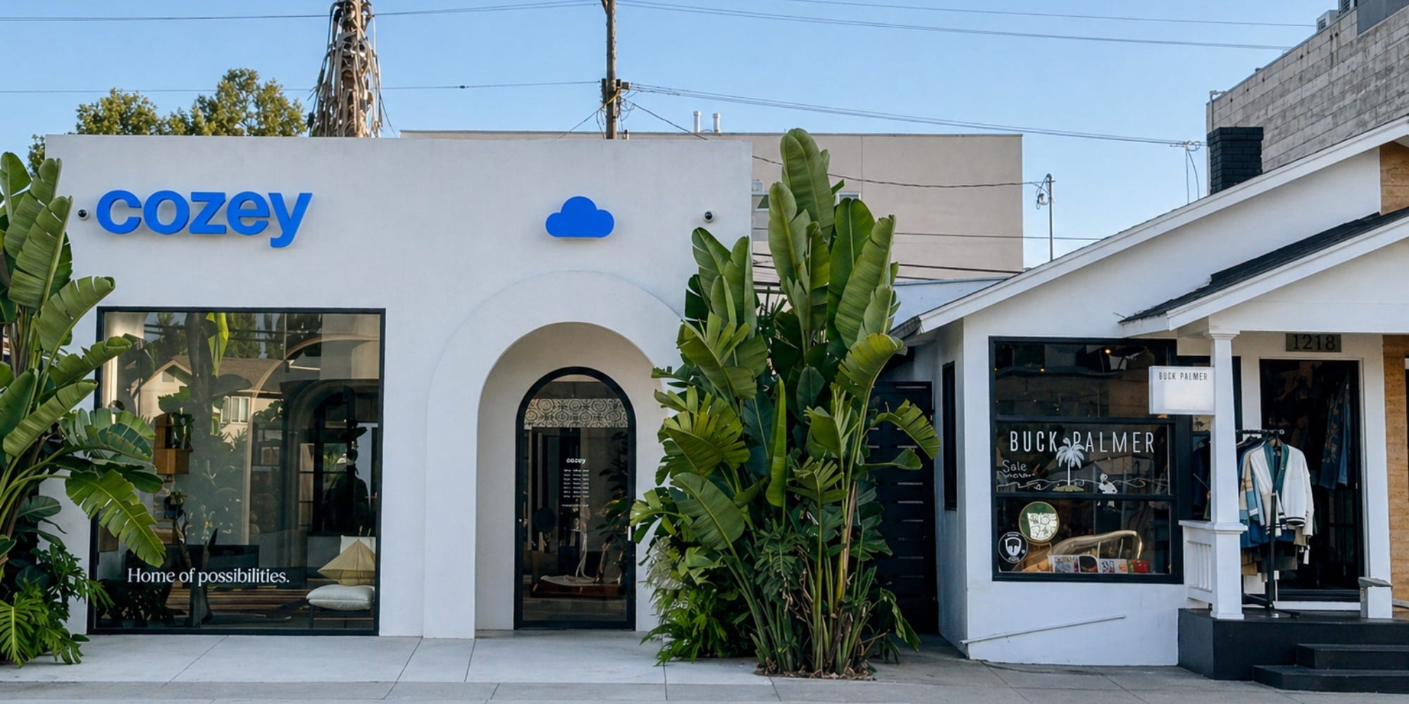 I visited Cozey's only US store to test its best-selling sofas in person