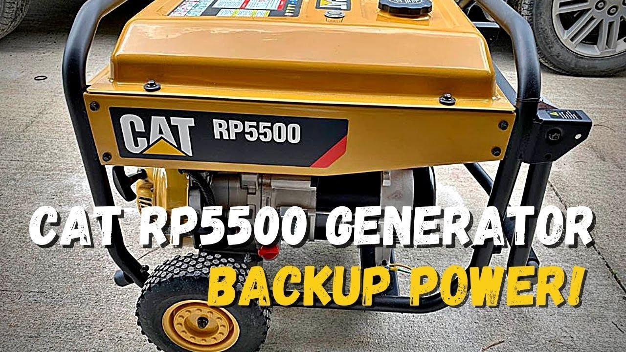 Cat RP5500 generator review | 5,500 watt portable generator