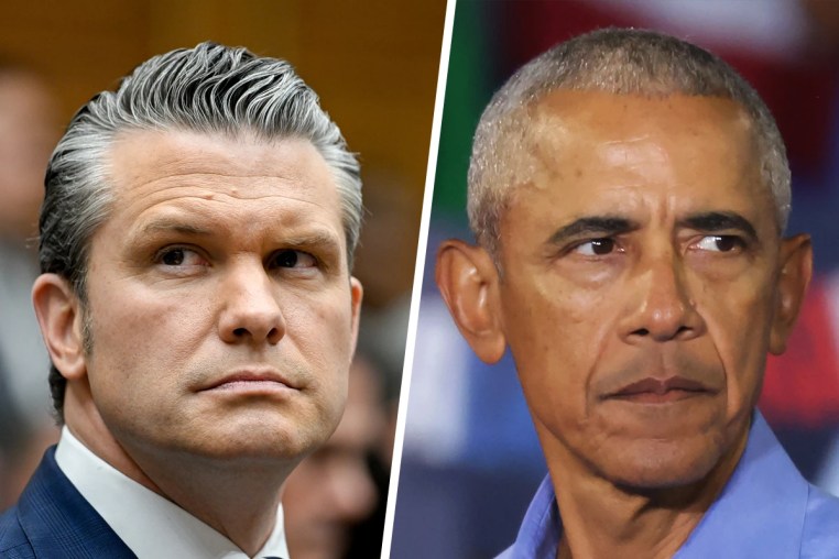 Pressed on Pentagon purge, Hegseth pushes false claim about Obama-era firings