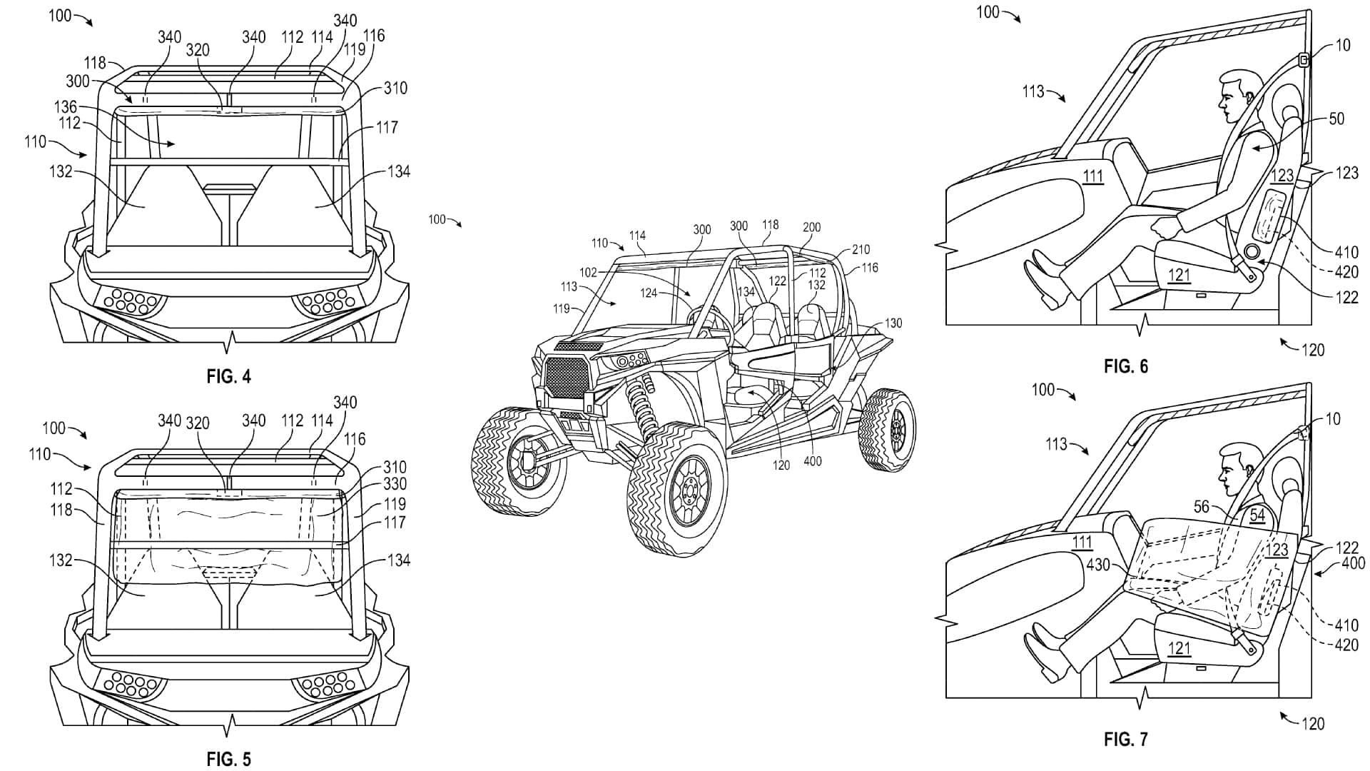 Airbags in UTVs? Of course, it's from a Swedish company