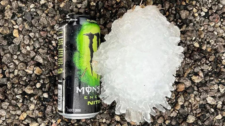 'Hail' of a record: Texas Panhandle hailstone declared record nearly 2 ...