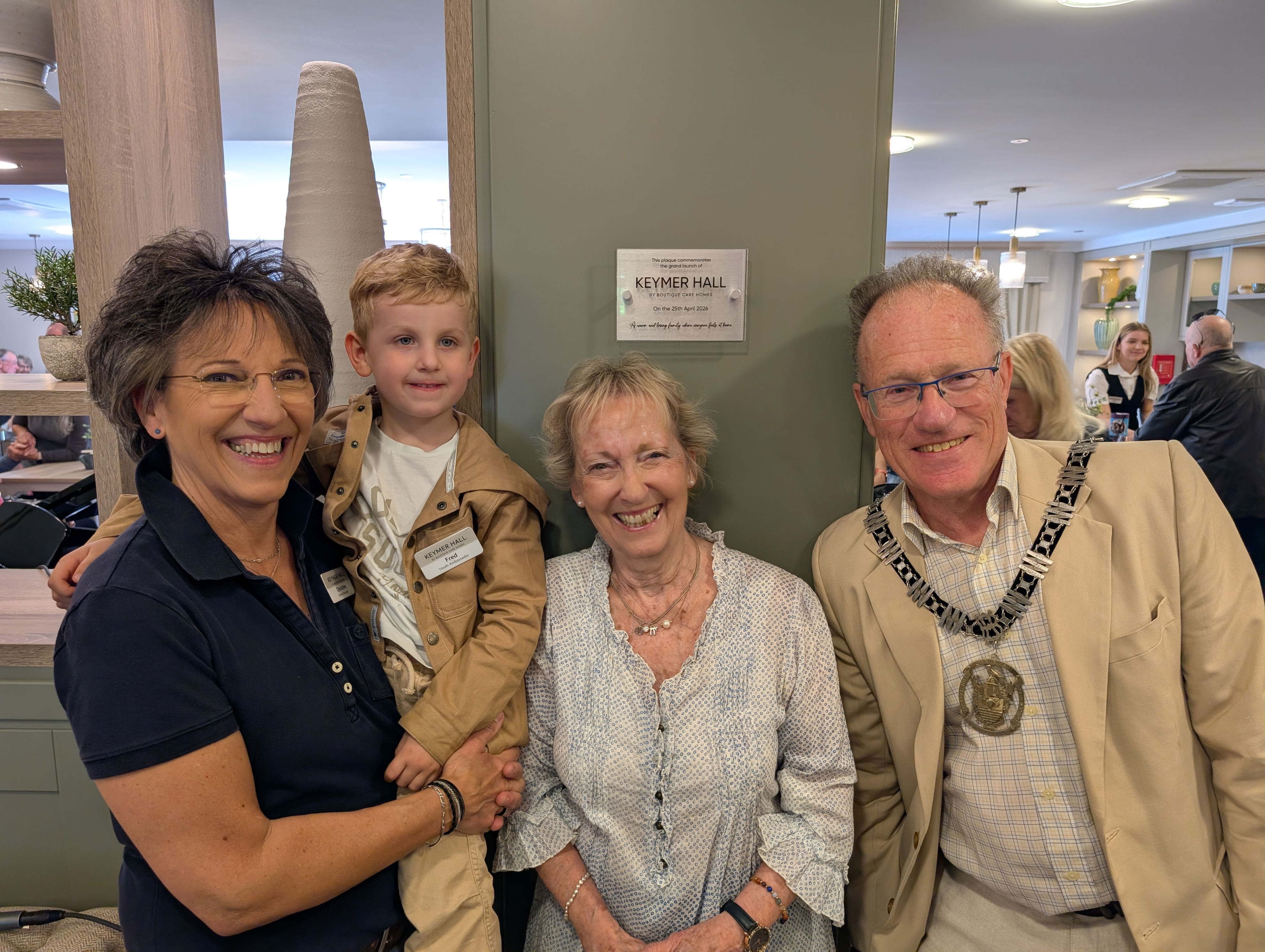 Dame Vera's daughter helps Burgess Hill welcome its newest neighbour
