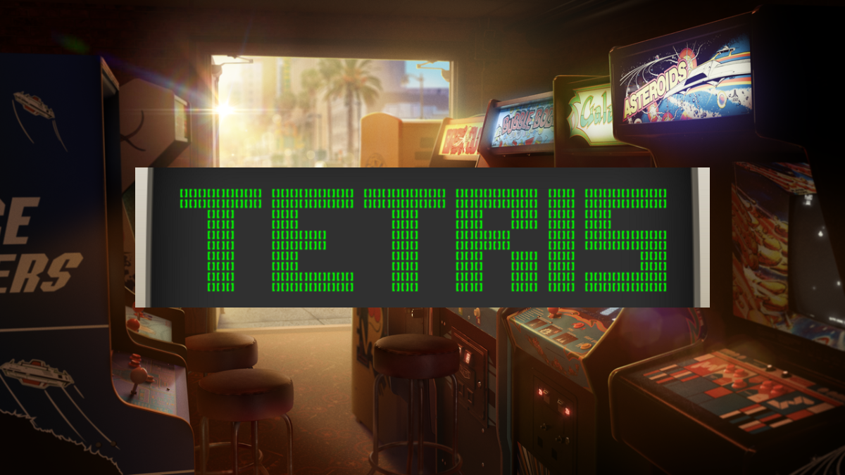 Original Tetris lands in Retrocade for Apple Vision Pro