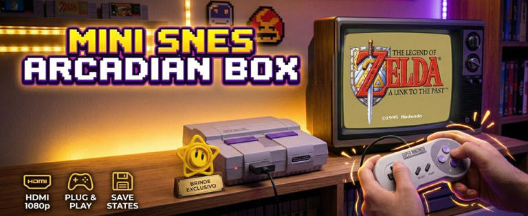 Nostalgia: “Super Nintendo Mini” traz 2 controles, brinde e todos os ...