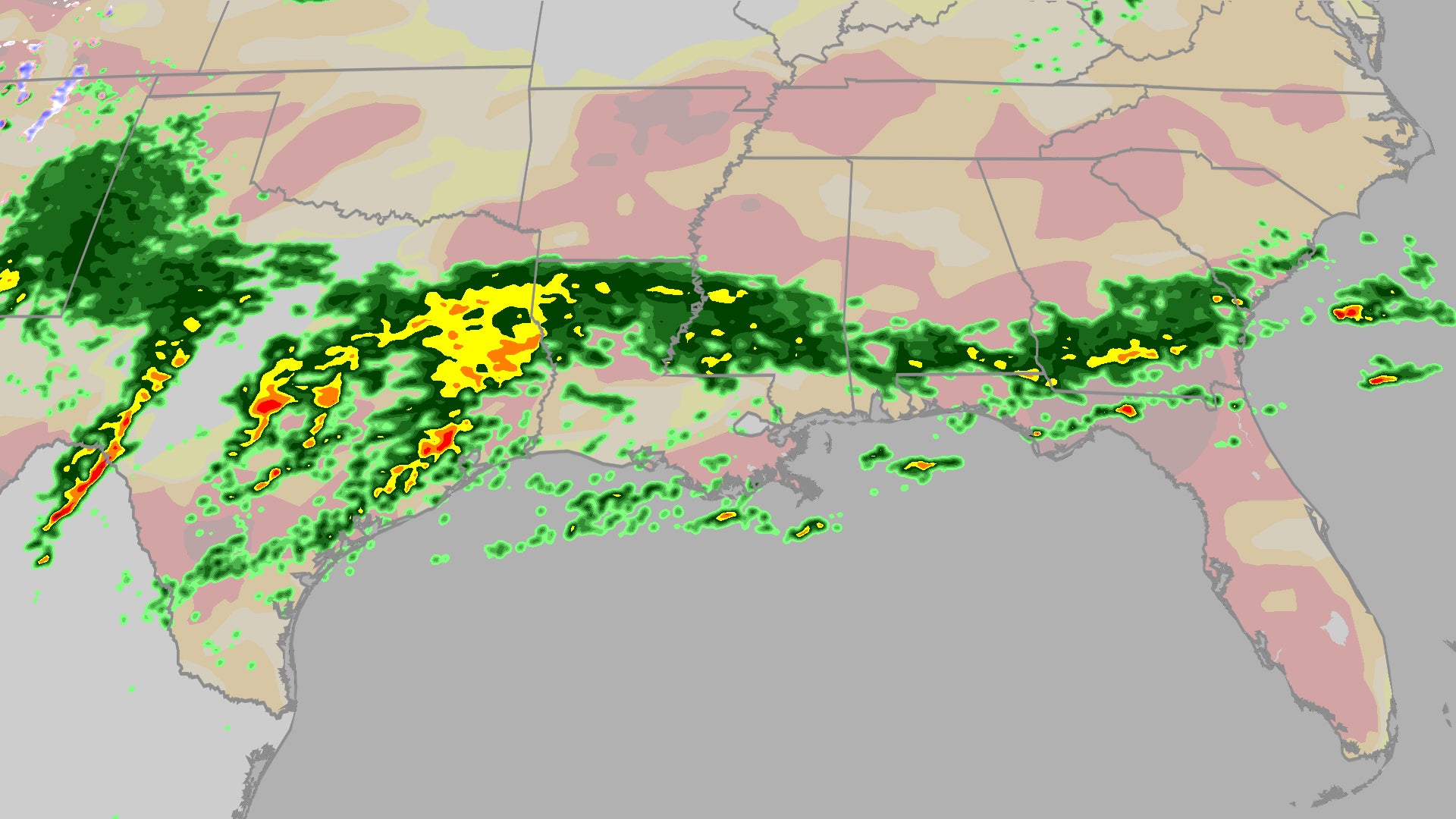 Beneficial rain to fall across drought-stricken South