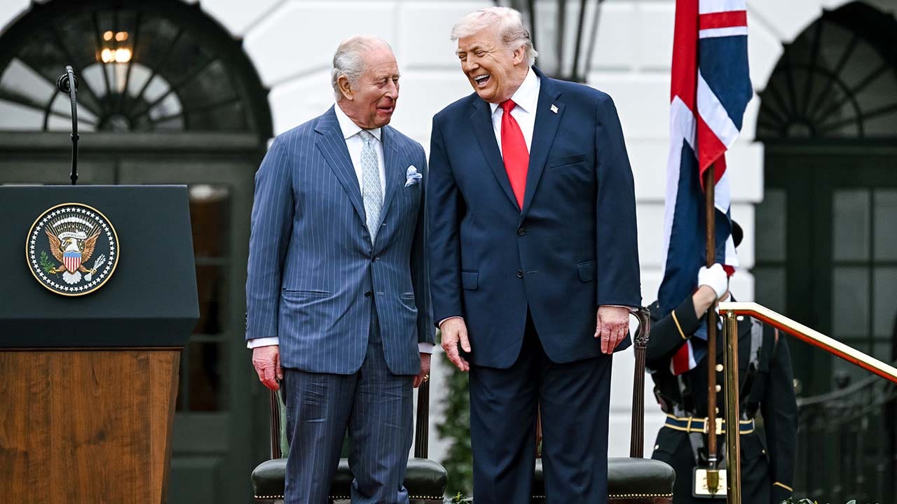 White House releases new photos of President Trump, King Charles III ...