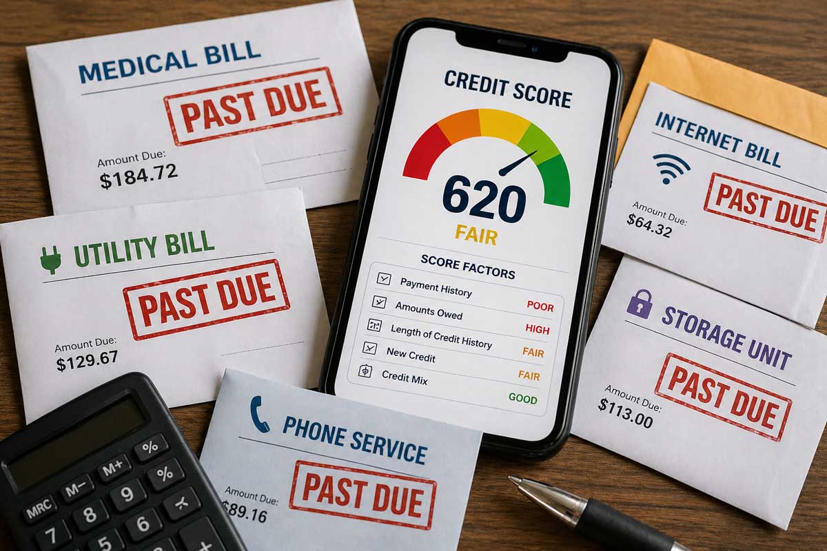 These 5 small debts can wreck your credit score