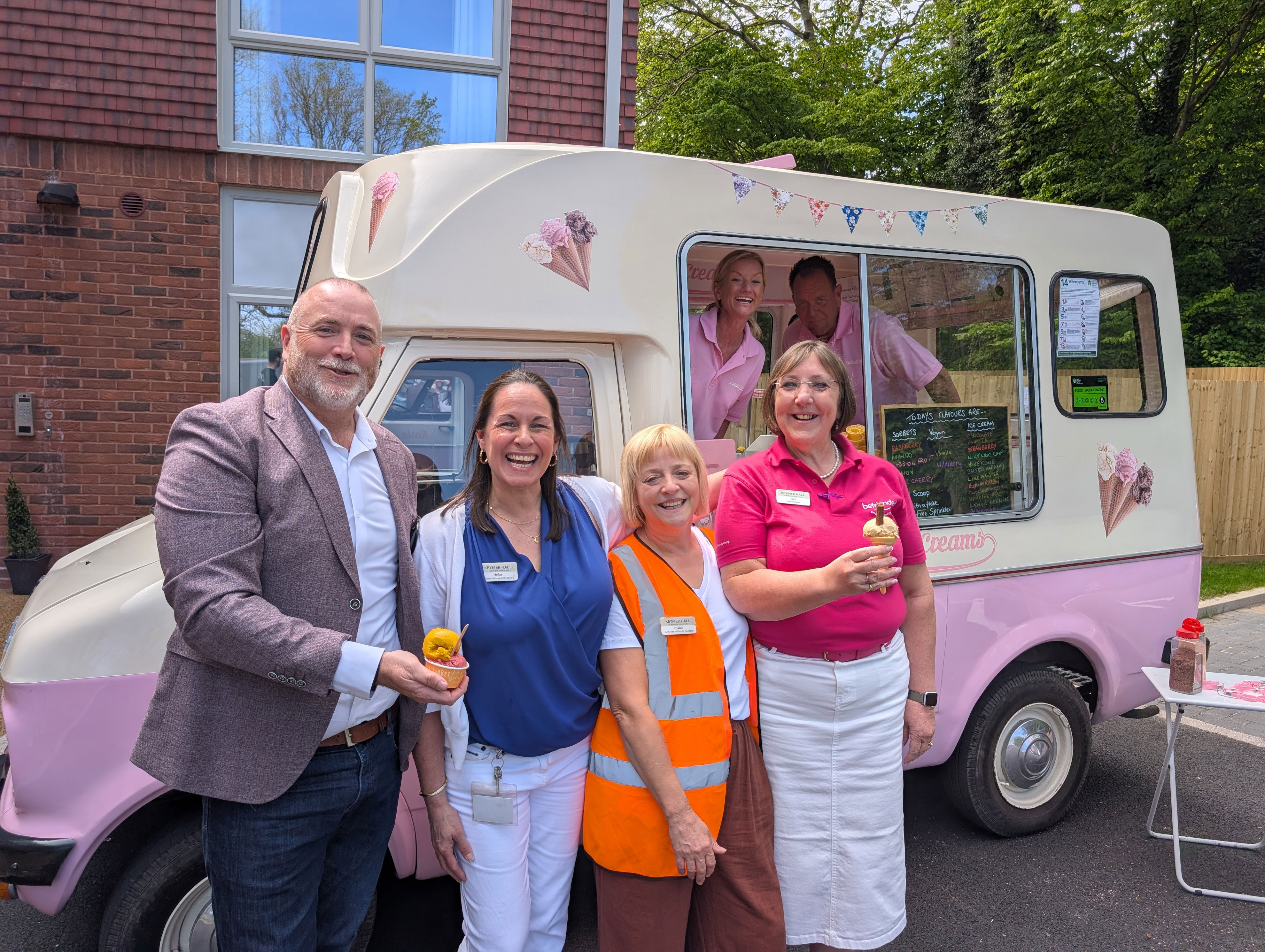 Dame Vera's daughter helps Burgess Hill welcome its newest neighbour