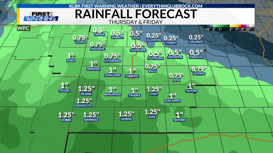 KLBK Thursday AM weather update (4/30/26)