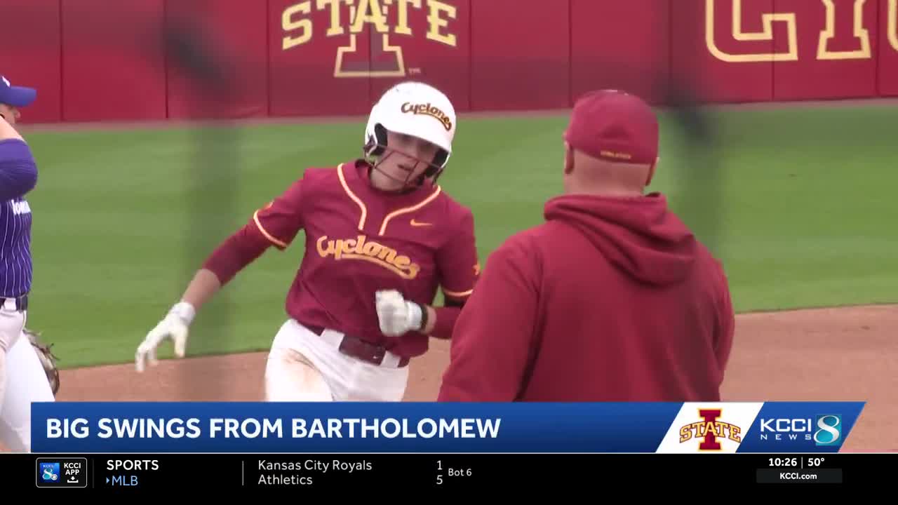Waukee's Reagan Bartholomew becomes home-run addition for Cyclone softball