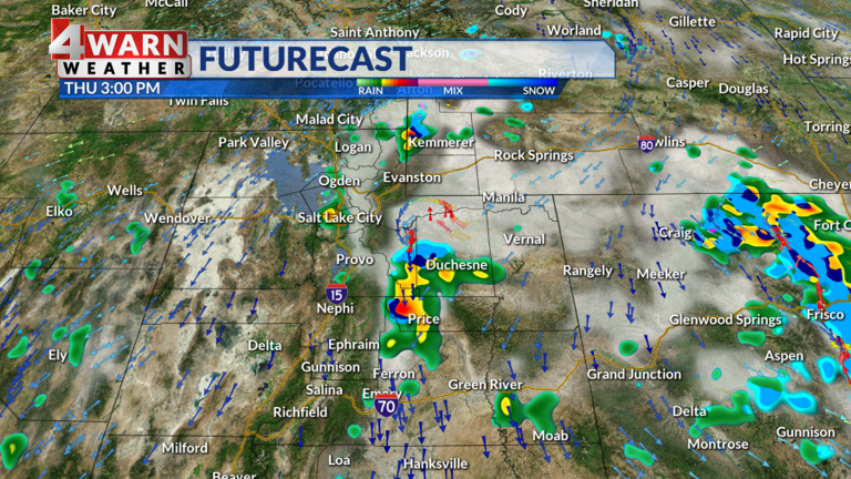 Showers popping up today before gorgeous weather takes over