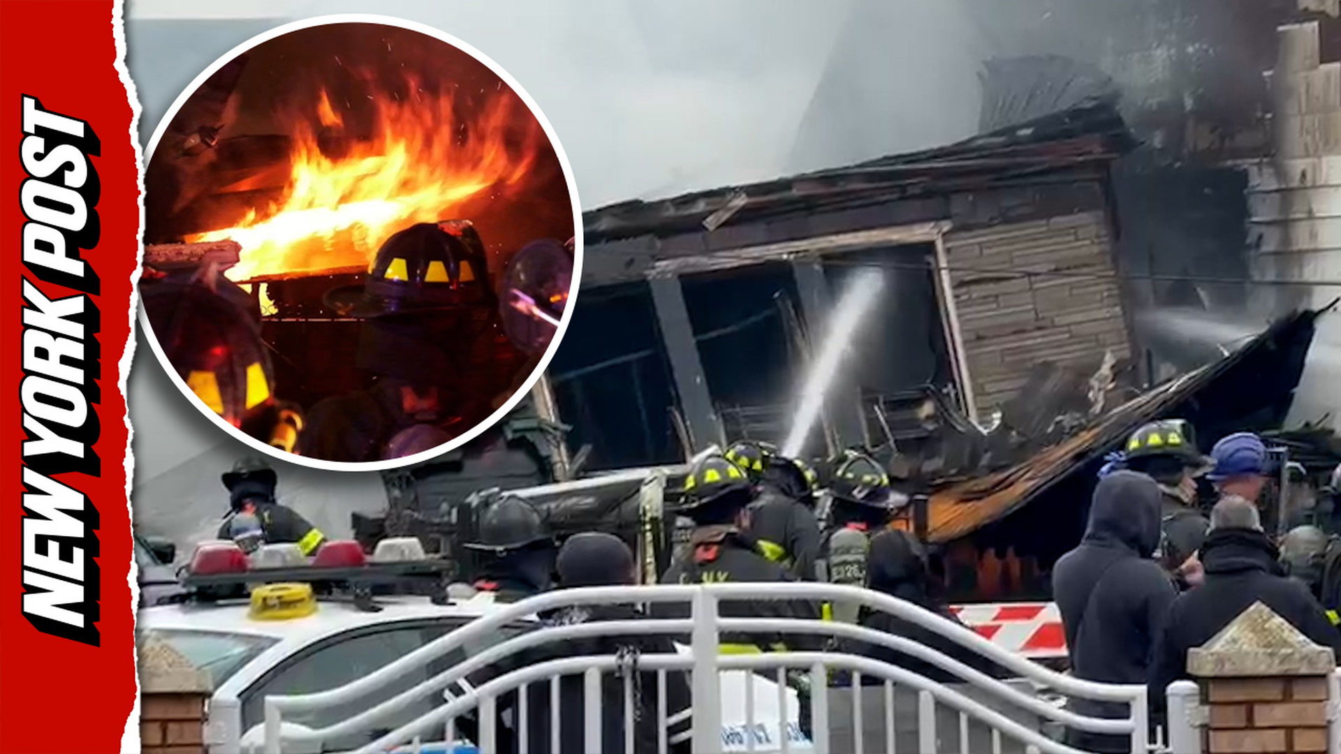 FDNY firefighters contain remaining hot spots in Queens home fire