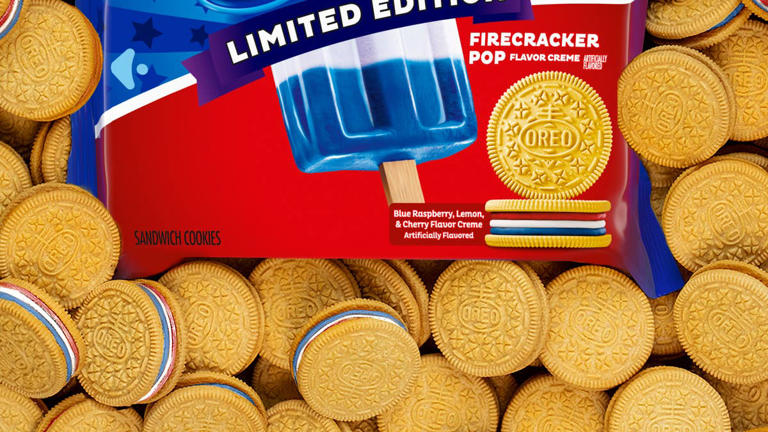 Oreo’s new ice pop-inspired cookie arrives just in time for summer