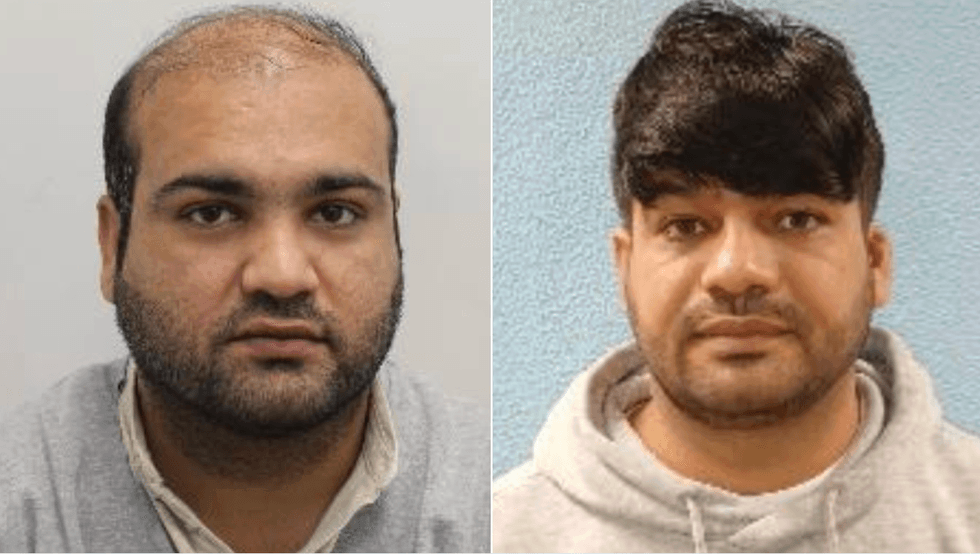 Amir Khadikhel (left), (right), Ismat Miakhel | Source: Met Police